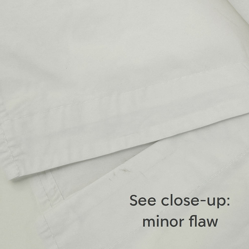 Korean-Inspired Wide Neck Button Crop Top | White | Size S | Minimalist - Picture 4 of 7